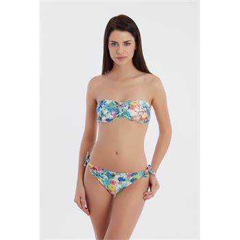Sunset straplez bikini - karışık