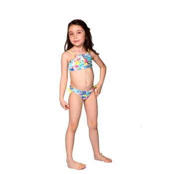 Sunset kız çocuk bikini - mavi