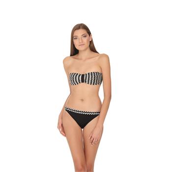 Dagi straplez bikini - siyah