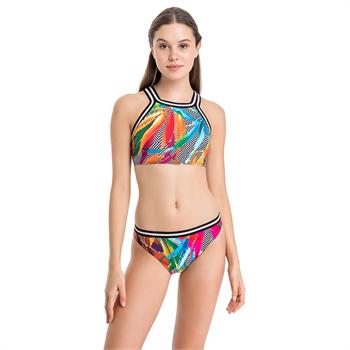 Dagi toplayıcı bikini - turuncu