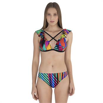 Sunset geniş üçgen bikini - karışık