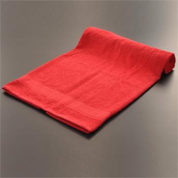 Ambiente 90x140 cm %100 pamuk plaj havlusu - kırmızı