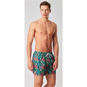 Pierre cardin lastikli erkek şort mayo - karışık