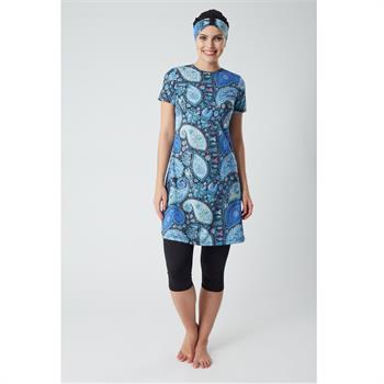 Pierre cardin yarı kapalı mayo - mavi