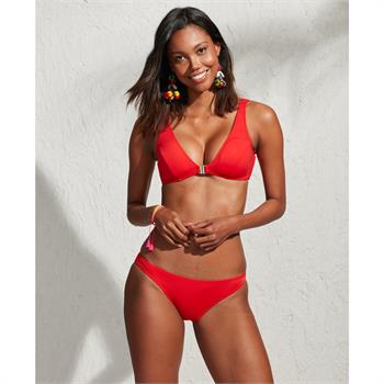 Pierre cardin geniş üçgen bikini - kırmızı