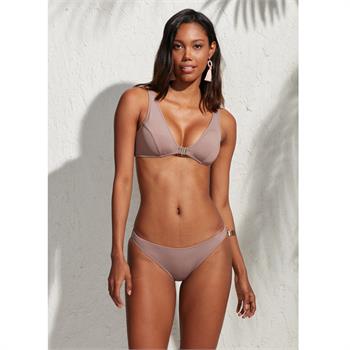Pierre cardin geniş üçgen bikini - kahverengi