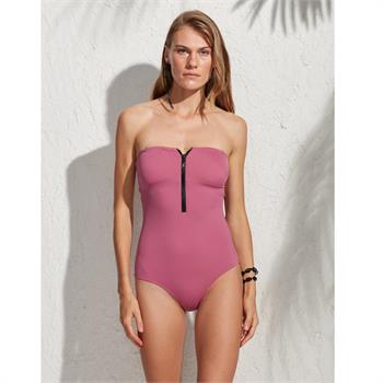 Pierre cardin straplez mayo - pembe