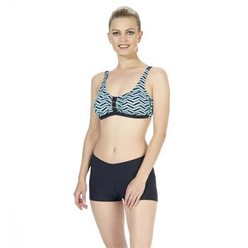 Estiva toplayıcı şortlu bikini - siyah