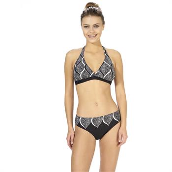 Estiva geniş üçgen toplayıcı bikini - siyah