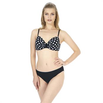 Estiva balenli bikini - siyah