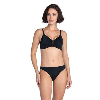 Dagi toplayıcı bikini - siyah