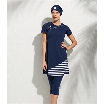 Pierre cardin yarı kapalı mayo - lacivert