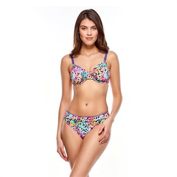 Louren balenli bikini - mor