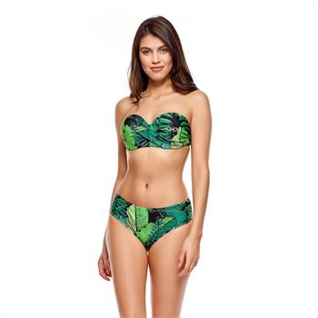 Louren straplez bikini - nefti yeşil