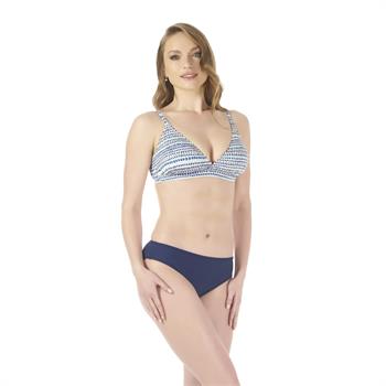 Estiva geniş üçgen toplayıcı bikini - lacivert