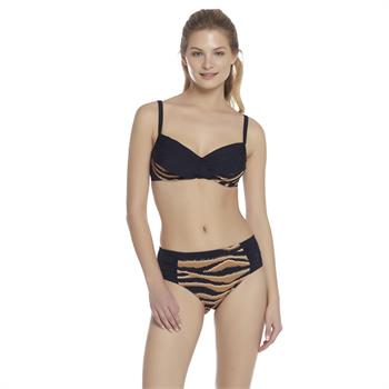 Eros leopar minimizer bikini - siyah