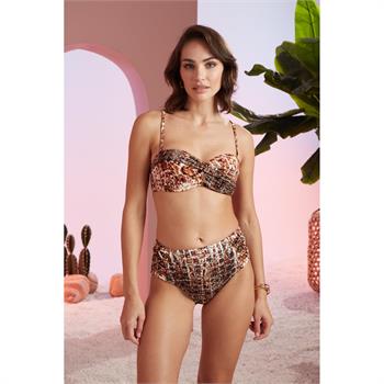 Pierre cardin toplayıcı bikini - kahverengi