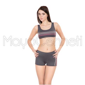 2014 DAGİ Yüzücü Şortlu Bikini