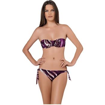 Sunset straplez bikini - mor