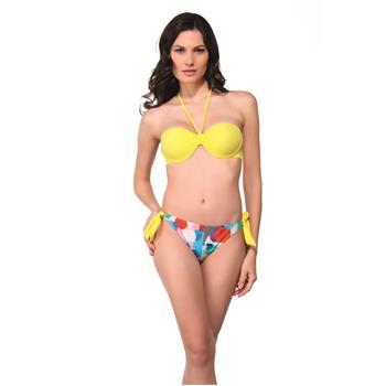 Argento straplez bikini - sarı
