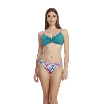 Dagi toplayıcı bikini - yeşil