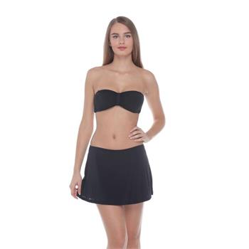 Sunset toplayıcı etekli bikini - siyah