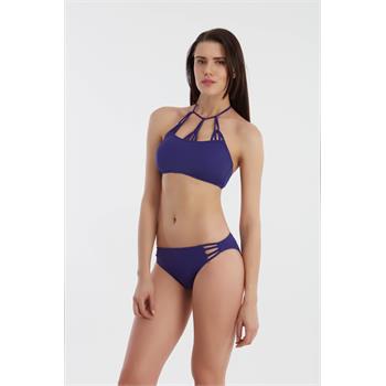 Sunset toplayıcı bikini - saks mavi