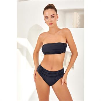 Lapıeno straplez bikini - lacivert